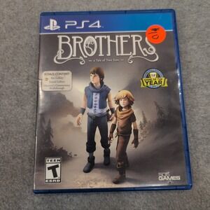 PS4 Brothers A Tale of Two Sons Video Game Complete Edition